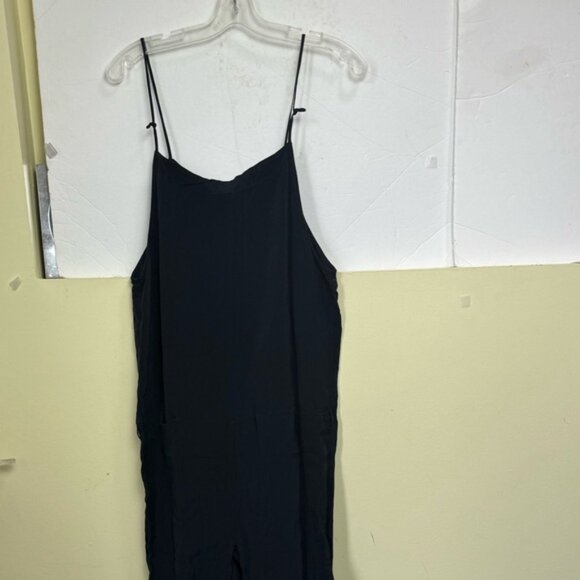 HUMANOID Blen Oversized Jumpsuit Straight Leg Drop Crotch Pocket Minimalist Wide - Picture 9 of 15